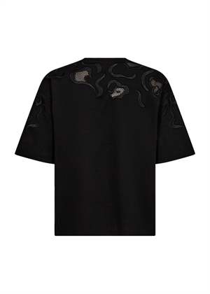 Muse tee with Emb. Sort Copenhagen Muse 